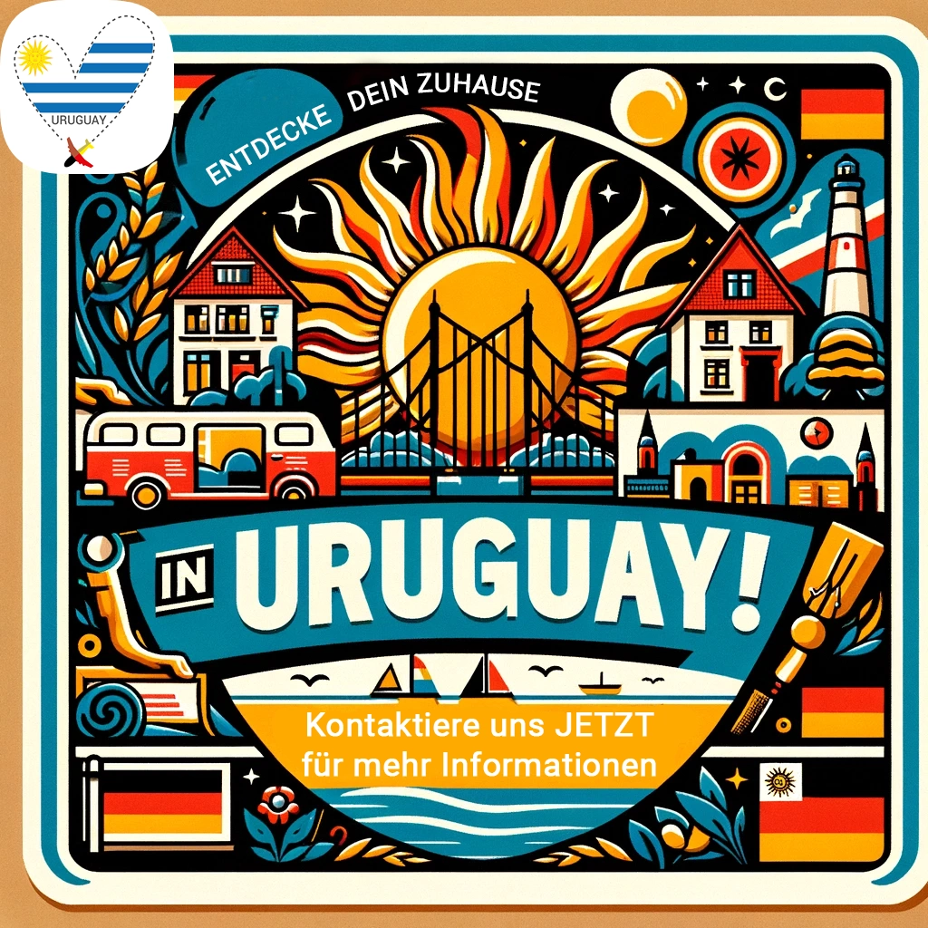 Encourages German immigrants to contact for more information about moving to Uruguay